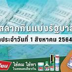 ผลสลาก1สิงหาคม2564
